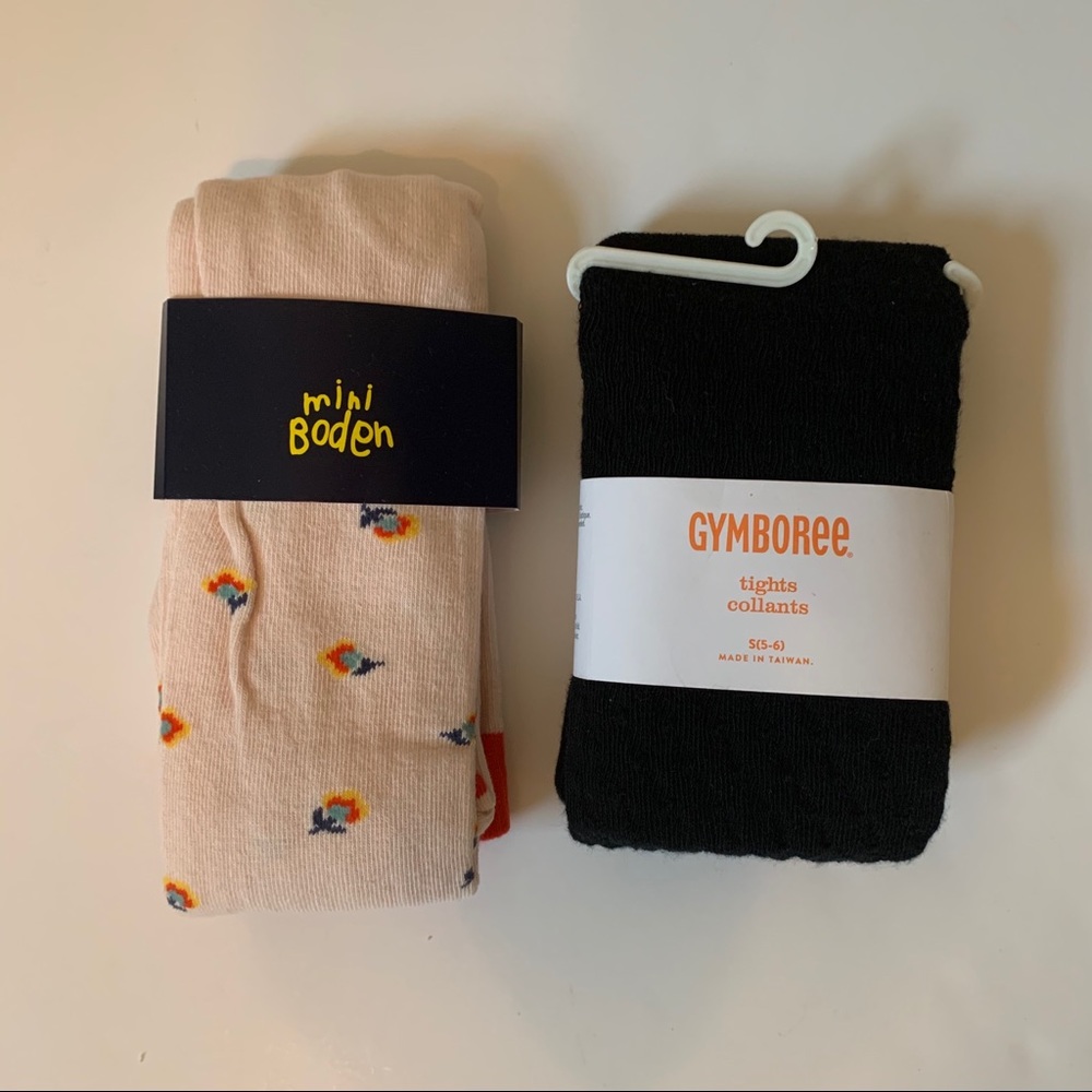 NEW Tights Bundle 5-6 Gymboree Mini Boden